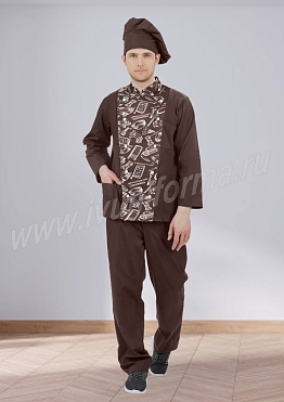 Куртка повара мужская арт. ПВ-01-08-ТС