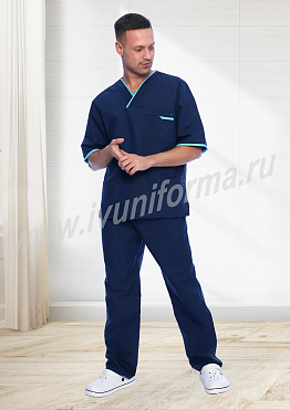Костюм медицинский мужской арт. М-02-24-ТС